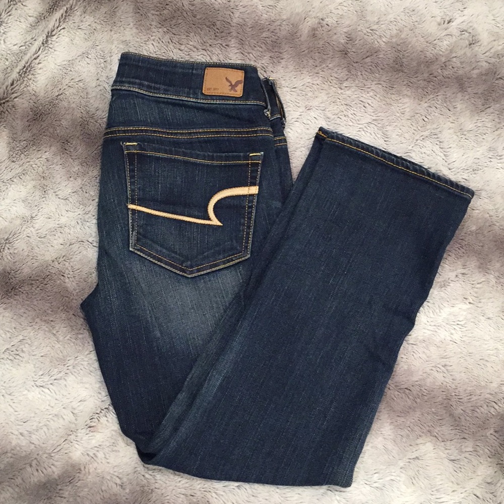 Cropped jeans
